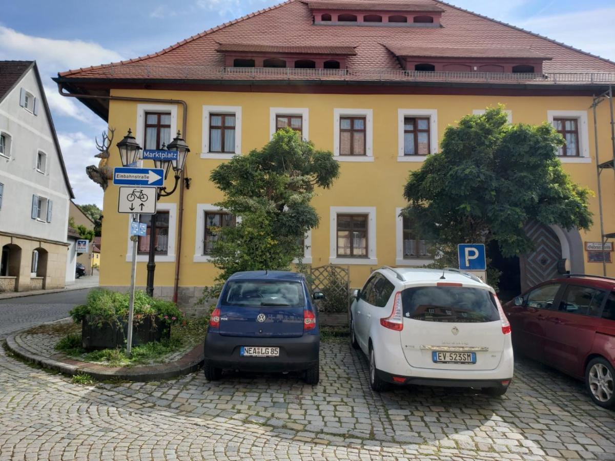 Hotel Alte Poststation Goldener Hirsch à Emskirchen Extérieur photo